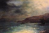 Ivan Constantinovich Aivazovsky Wall Art - Nocturnal Voyage